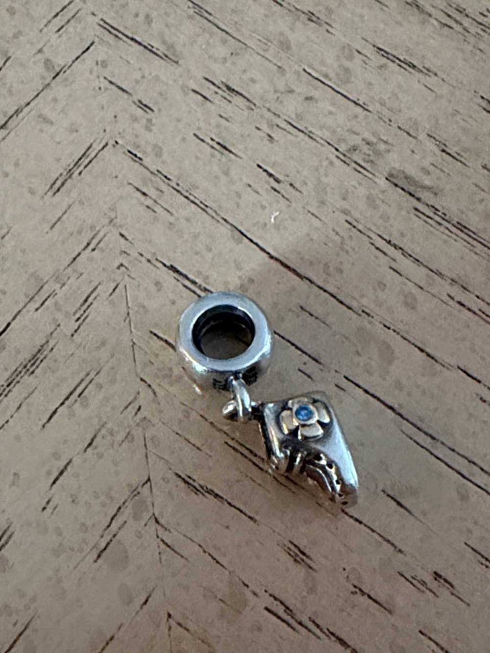 Pandora Flower Shoe Dangle Charm